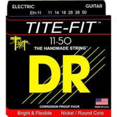 DR TITE-FIT™ - Nickel Plated Electric Guitar Strings - Medium to Heavy 10-52 image 3
