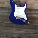 Silvertone SS15 solid body electric guitar Cobalt Blue