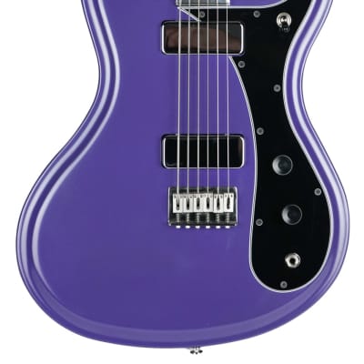 New Electrical Guitar Company Series Two Baritone Plum Crazy Purple Powder Coat image 2