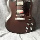 Gibson USA SG '57 classic pickup, 24 frets, Maple Neck (upgrade from SGJ 2014) Rubbed Vintage Burst