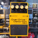 Boss OS-2 OverDrive/Distortion Effects Pedal Used