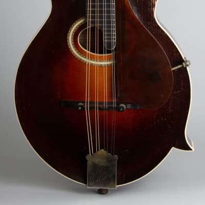 Gibson  F-4 Carved Top Mandolin (1927), ser. #81685, original black hard shell case. image 3