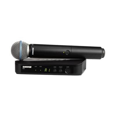 Shure GLXD4 Beta 58A Wireless Handheld Microphone System Reverb