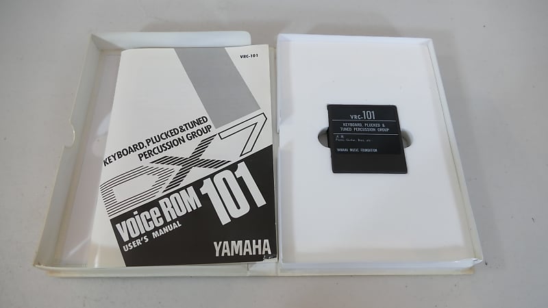 Yamaha DX7 - VRC-101 Sound Cartridge - Keyboard - Plucked- Tuned