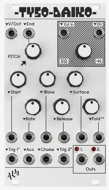 鍵盤楽器 ALM Busy Circuits / Tyso Daiko ALM Busy Circuits Tyso Daiko Dual Drum Voice - Perfect Circuit