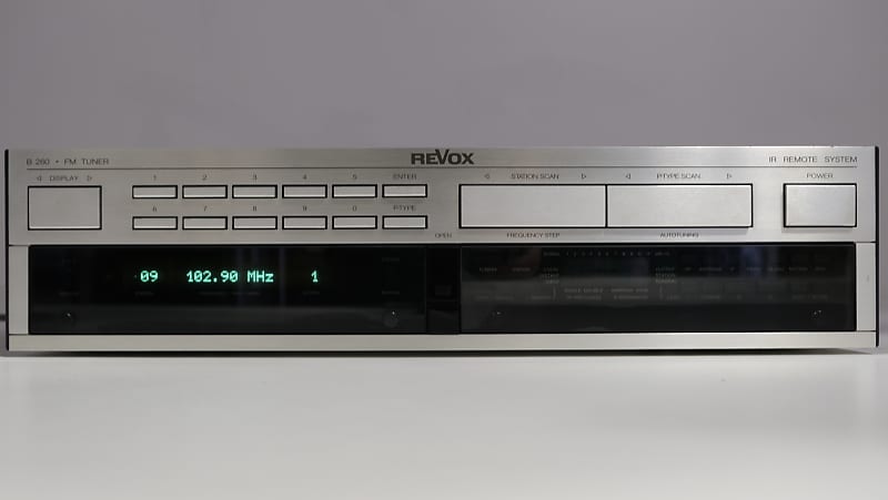 Studer Revox B 260 FM Tuner Reverb