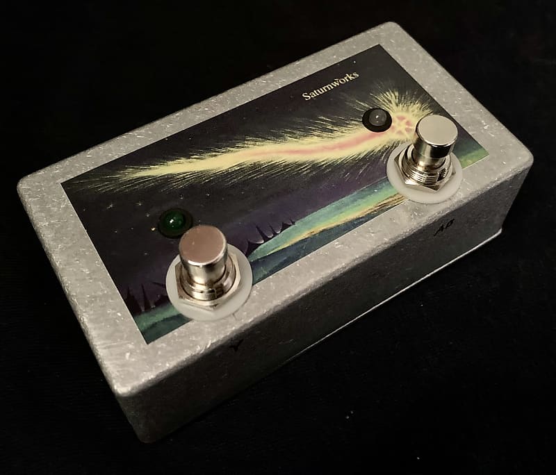 Saturnworks Passive Stereo ABY A/B/Y Pedal with Neutrik Jacks - Handcrafted in California image 1