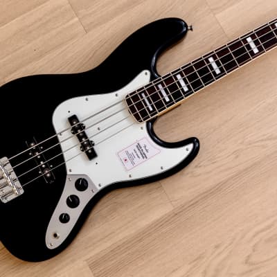 2021 Fender Traditional Late 60s Jazz Bass Vintage Reissue Black w