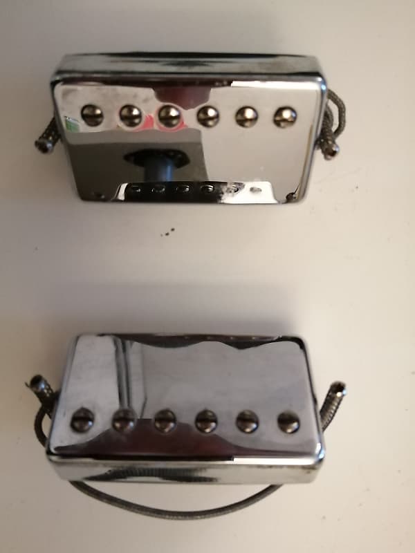 Gibson 498T/490R Lp pickups - Chrome