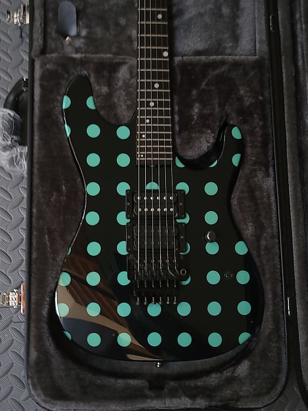 Kramer Nightswan - Polka Dot - Vintage 1980s | Reverb France