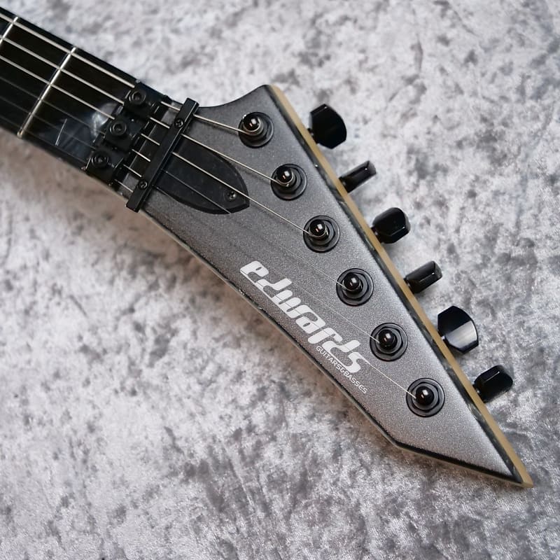 EDWARDS Alexiモデル BLACKY 美品 中古】Edwards / E-ALEXI BLACKY Alexi Laiho Model Metallic