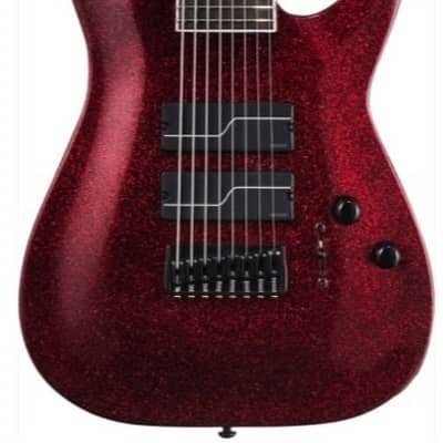 ESP LTD Stephen Carpenter SC-608B Baritone Electric Guitar, 8-String (with Case) image 2