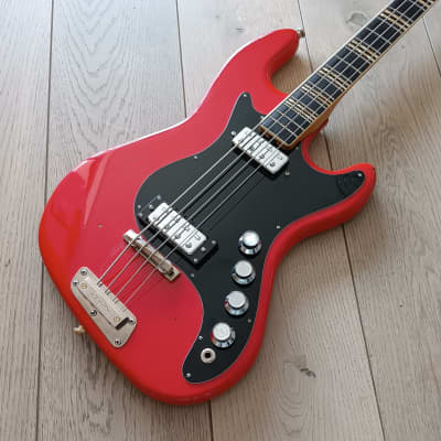 Hofner 185 Artist Bass 1962 - 1980 - Red for sale