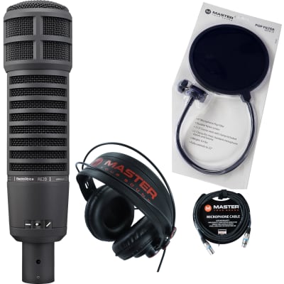 Electro-Voice RE20 with 309A shockmount & BSW Repop filter | Reverb