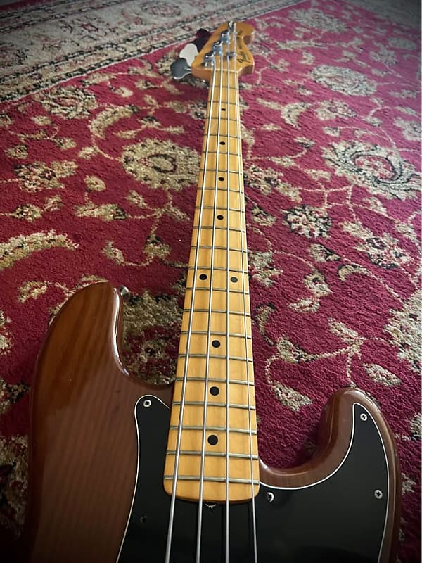 1978 Fender Precision Bass with Maple Fretboard - Mocha