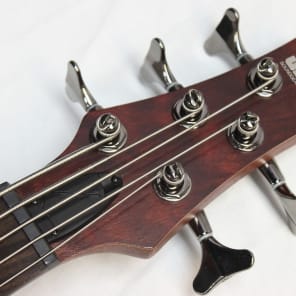 2012 Ibanez SR505 5-String Bass w/ HSC, Natural, Bartolini Pickups! #27464 image 10