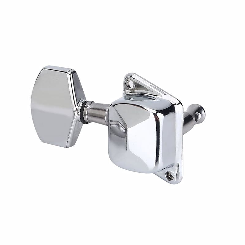 Guitar Machine Heads Kit, 6 Pcs Tuning Pegs 6 Pcs Threaded