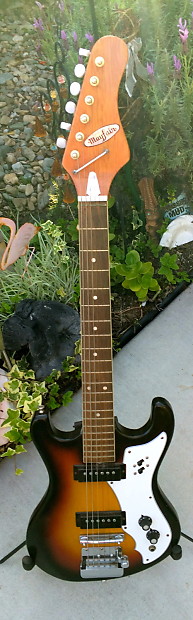 60's Rare Vintage Japanese Made Teisco/Mayfair Branded SG Style Guitar MIJ