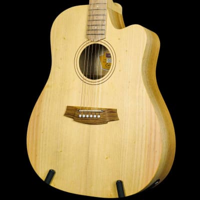 Cole Clark Fat Lady 1 Series Acoustic Electric Guitar w/Bunya Top and Queensland Maple Back/Sides image 5