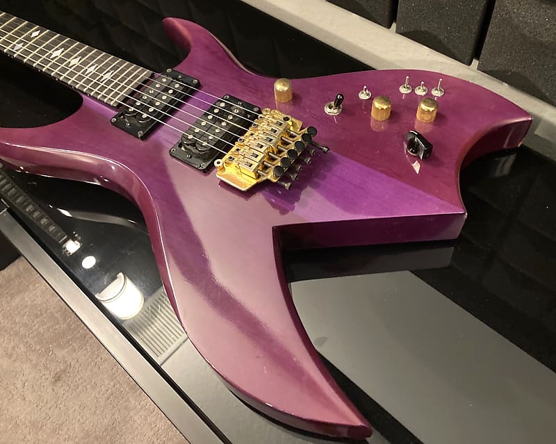 BC Rich Bich - Vintage Made in California 1989 Purple Translucent - Original Owner/Endorsee image 1