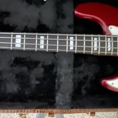 Fender Jazz Bass  ‘74 Reissue 1993  Candy Apple Red image 3
