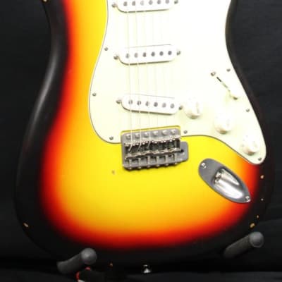 Nash Guitars S-63 Stratocaster - 3-Tone Sunburst - C Neck - Lollar's - Light Relic image 2