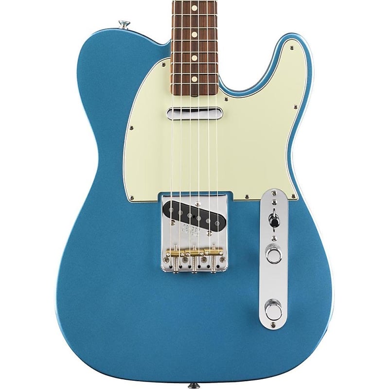 Fender Vintera '60s Telecaster Modified Pau Ferro Fingerboard Lake Placid Blue image 1