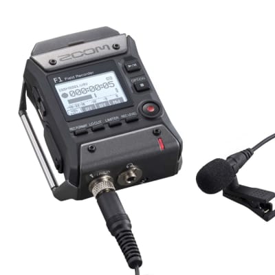 Zoom F1-LP Field Recorder + Lavalier Package image 3