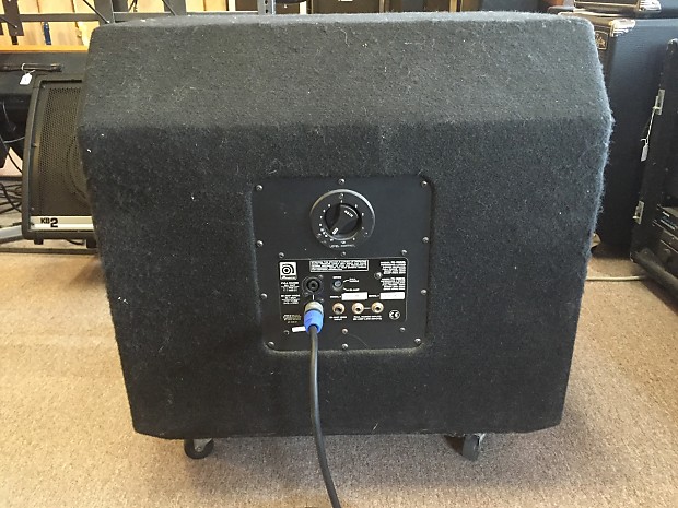 Ampeg PR-1528HE Cabinet - Black, Water Resistant, Tuki