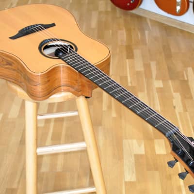 LAG Tramontane BlueWave TBW2DCE / Dreadnought Cutaway Smart Guitar / by Maurice Dupont image 4