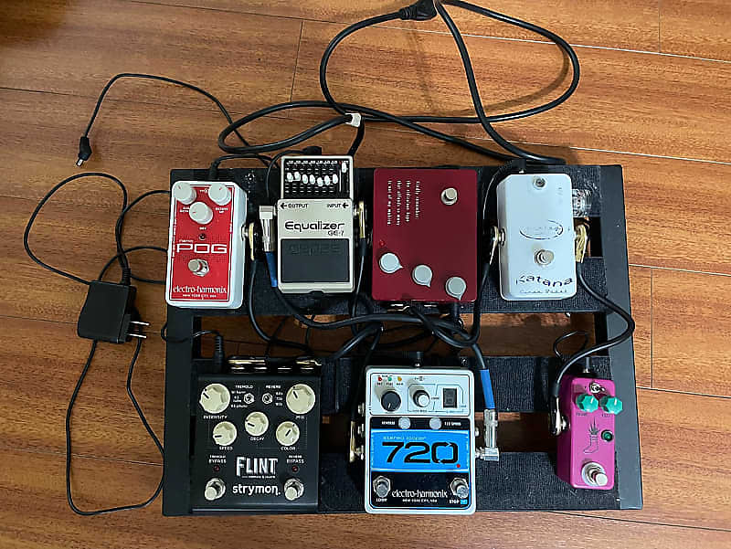 Ideal John Mayer style pedalboard set Reverb