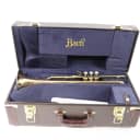 Bach Model LT1901B Stradivarius Commercial Trumpet with Bronze Bell SN 720094