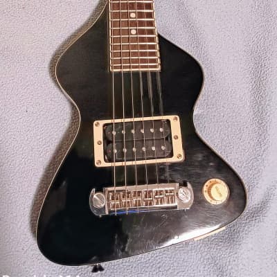 Erlewine Chiquita travel guitar 1980 - Black image 2