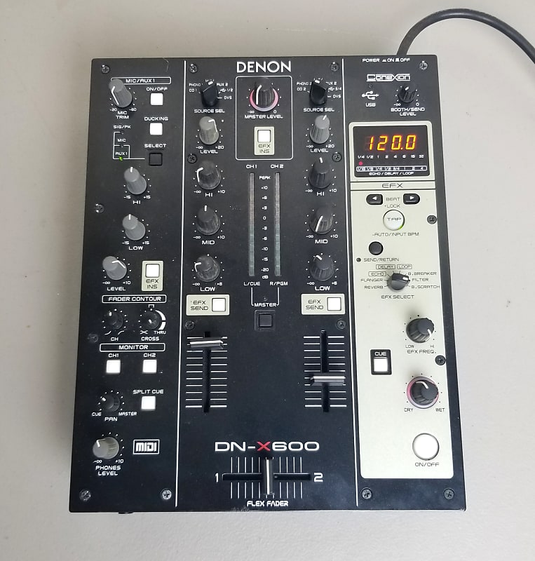 Denon DN-X600 Professional 2-channel DJ Mixer