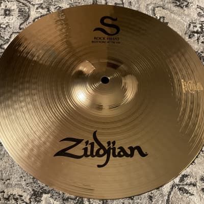 (MINT) Zildjian Custom 14” Pair A Rock Top & S Rock Bottom image 2