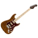 Fender 0176504871 Rarities Flame Top Stratocaster Flame Maple Top, Rosewood neck with Maple Fingerboard, Golden Brown
