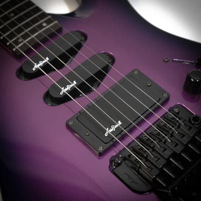 1994 Aria Pro II Magna Series Electric Guitar - Metallic Purple Burst image 10