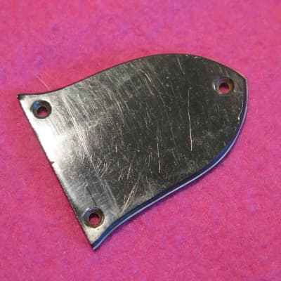 vintage 1960's large bell truss rod cover for teisco  conrad kawaii greco ibanez norma image 2
