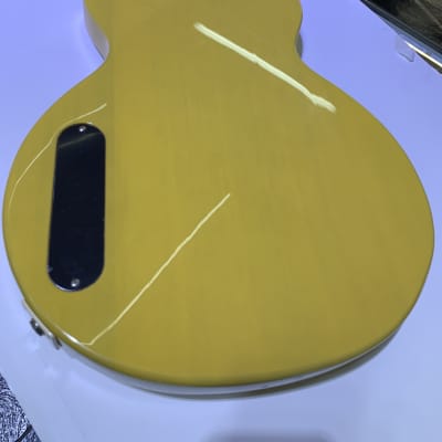 Epiphone Junior Glossy Yellow Electric Guitar image 11