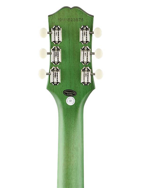 Epiphone SG Classic Worn P90s Inverness Green | Reverb