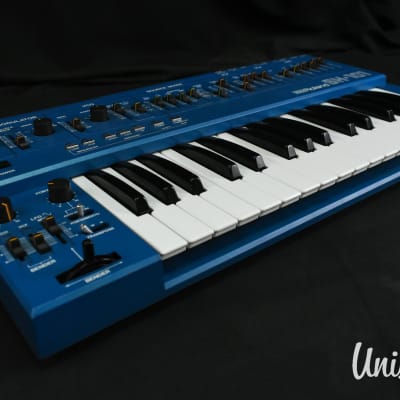 Roland SH-101 Blue Vintage Monophonic Analogue Synthesizer W/ Soft Case image 2