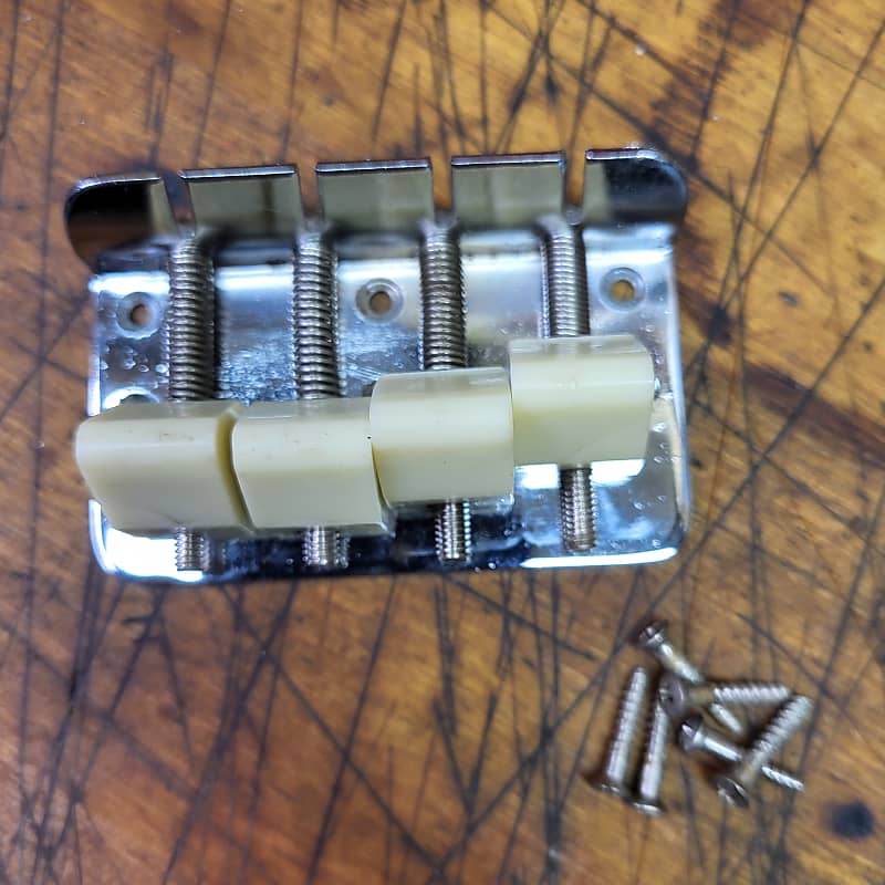 1962 Vintage Japan Ibanez Electric Bass Bridge Tailpiece with Reverb