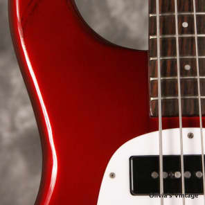 Guild SB-202 Bass  1982 Candy Apple Red image 5