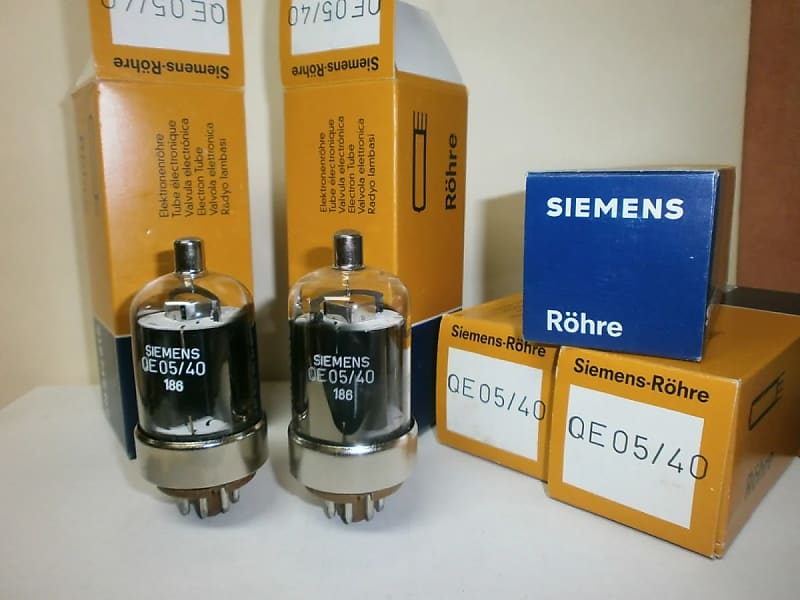 SEXTET DE TUBES 6146B = TUBES SIEMENS QE 05/40 NOS Pour AMPEG | Reverb