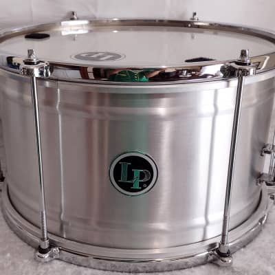 LP ALUMINUM Snare Drum 12" x 7" Brushed Aluminum image 1