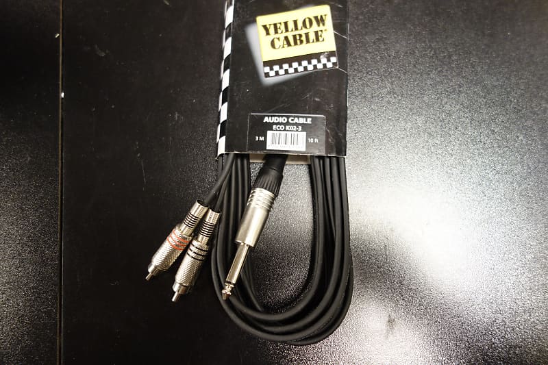 YELLOW CABLE - ALIMENTATION 3 BROCHES Yellow Cable ECO