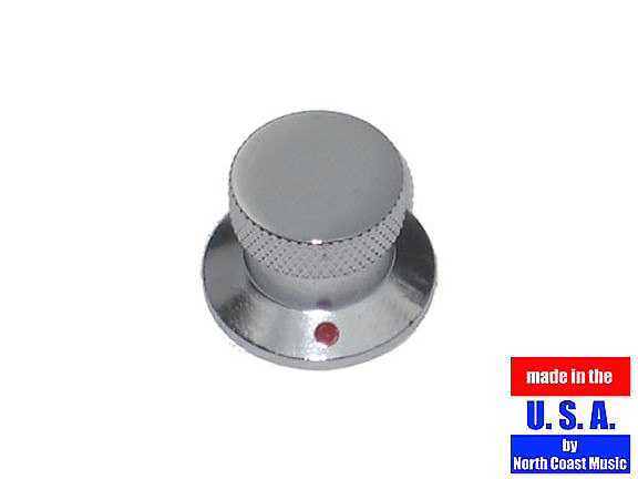 Chrome Plated Indicator Knob for US (Thomas Organ) Vox Amplifiers image 1