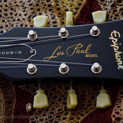 Epiphone Japan Les Paul (Lacquer Series) Goldtop darkback Epiphone Japan Les Paul (Lacquer Series) Goldtop darkback