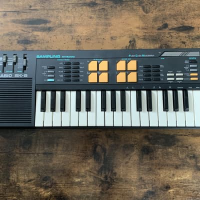 Casio SK-5 32-Key  Sampling Keyboard 1980s - Black