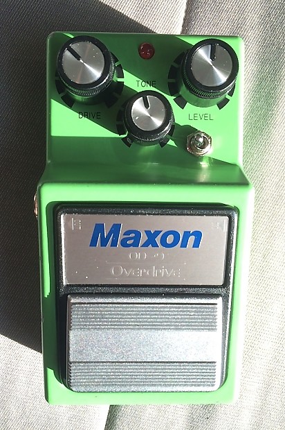 Maxon OD9 / TS9 - True Bypass, Vintage 808 Mod, Bass Boost